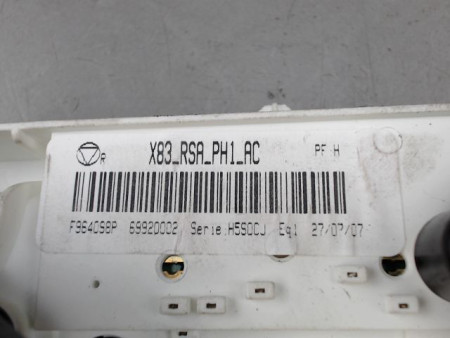 COMMANDE DE CHAUFFAGE RENAULT TRAFIC