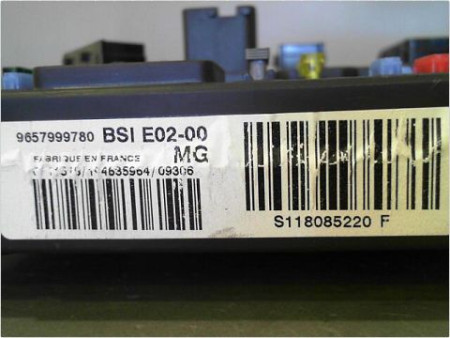 BOITIER GESTION HABITACLE PEUGEOT 206+ 09-13