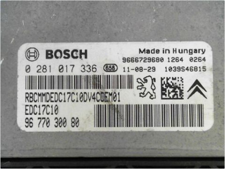 CALCULATEUR MOTEUR PEUGEOT 207 2011-