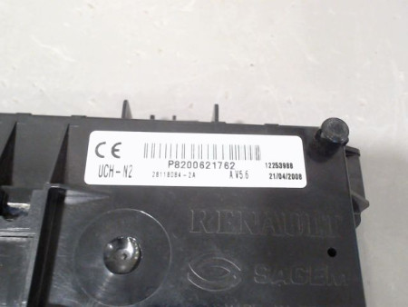 BOITIER GESTION HABITACLE RENAULT CLIO