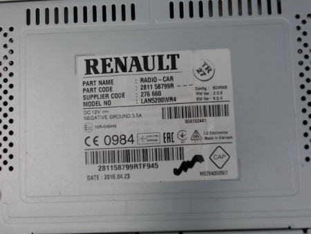 AUTORADIO DACIA DUSTER