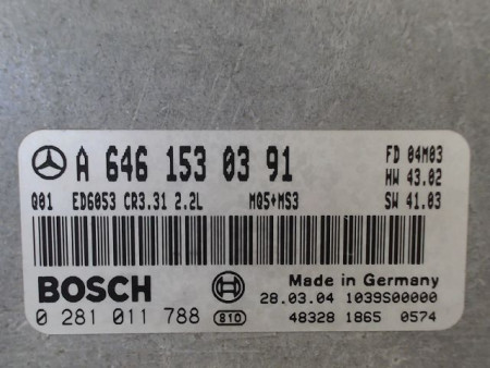 CALCULATEUR MOTEUR MERCEDES VITO
