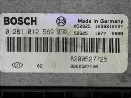 CALCULATEUR MOTEUR RENAULT GRAND SCENIC II 2004-06