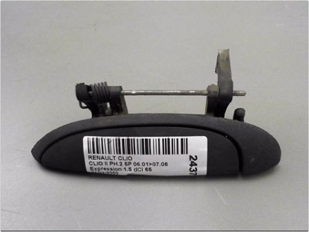 POIGNEE EXTERIEURE PORTE ARRIERE GAUCHE RENAULT CLIO II PH.2 01-06