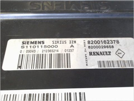 CALCULATEUR MOTEUR RENAULT CLIO