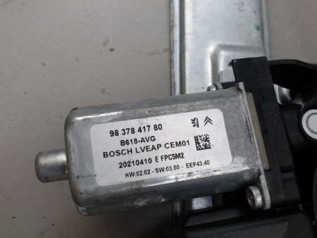 MECANISME LEVE-GLACE AVANT GAUCHE CITROEN C3