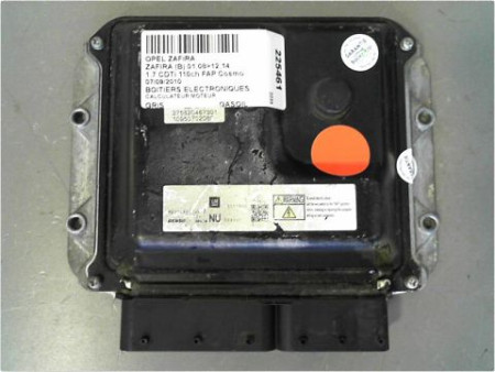 CALCULATEUR MOTEUR OPEL ZAFIRA (B) 08-14