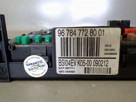 BOITIER GESTION HABITACLE PEUGEOT 308
