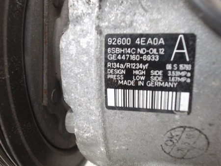 COMPRESSEUR AIR CONDITIONNE RENAULT MEGANE