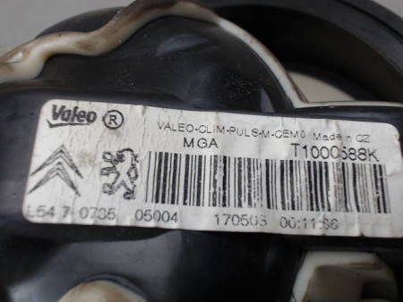 MOTEUR VENTILATEUR CHAUFFAGE PEUGEOT 308