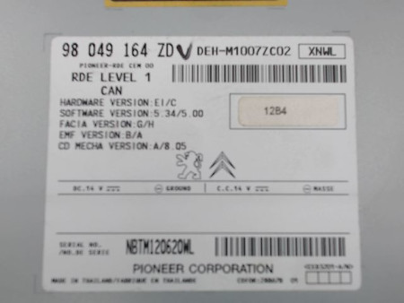 AUTORADIO PEUGEOT 208