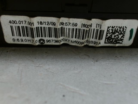 COMMANDE DE CHAUFFAGE PEUGEOT 3008