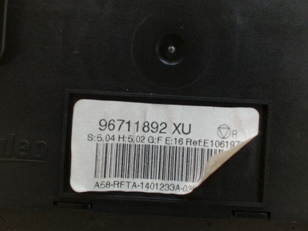 COMMANDE DE CHAUFFAGE CITROEN C3