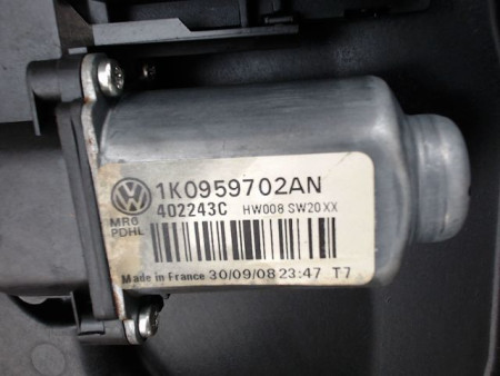 MECANISME LEVE-GLACE AVANT DROIT VOLKSWAGEN GOLF