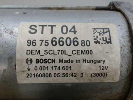 DEMARREUR PEUGEOT 308