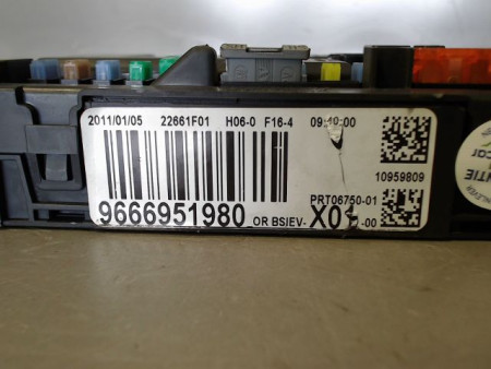 BOITIER GESTION HABITACLE PEUGEOT 207