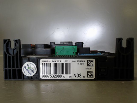 BOITIER GESTION HABITACLE PEUGEOT 208