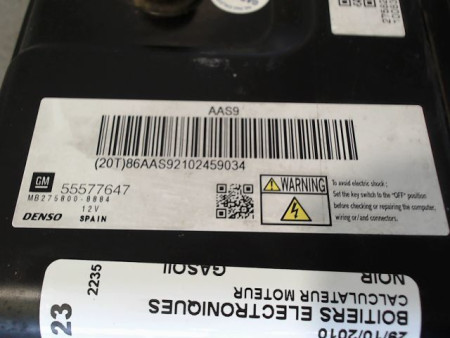 CALCULATEUR MOTEUR OPEL ASTRA
