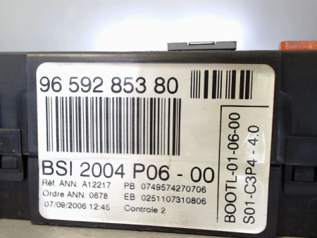 BOITIER GESTION HABITACLE PEUGEOT 207