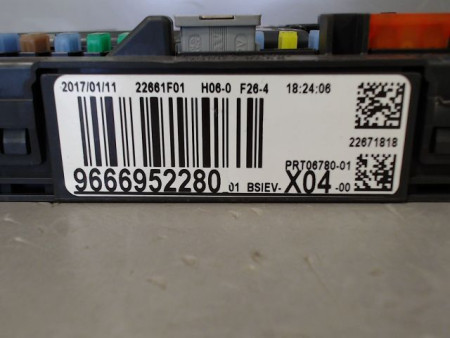 BOITIER GESTION HABITACLE CITROEN C3