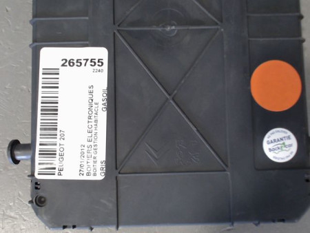 BOITIER GESTION HABITACLE PEUGEOT 207