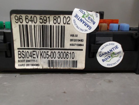 BOITIER GESTION HABITACLE PEUGEOT 308