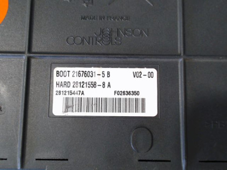 BOITIER GESTION HABITACLE PEUGEOT 307
