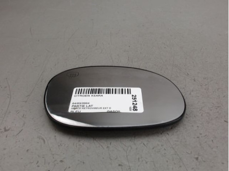 GLACE RETROVISEUR EXT D CITROEN XSARA
