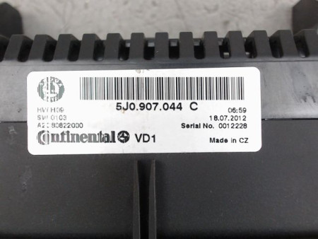 COMMANDE DE CHAUFFAGE SKODA FABIA