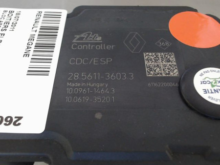 UNITE HYDRAULIQUE ABS RENAULT MEGANE