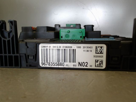 BOITIER GESTION HABITACLE PEUGEOT 208