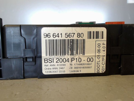 BOITIER GESTION HABITACLE CITROEN C3