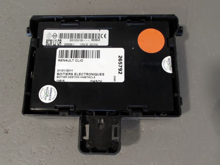 BOITIER GESTION HABITACLE RENAULT CLIO