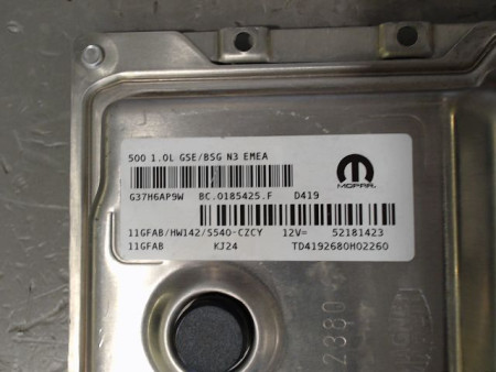 CALCULATEUR MOTEUR FIAT 500