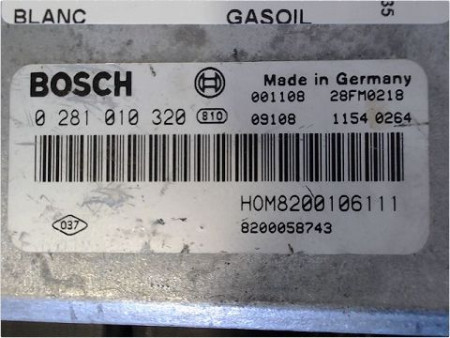 CALCULATEUR MOTEUR RENAULT MASTER