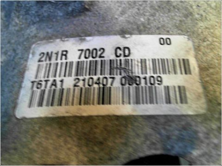 BOITE A VITESSE MECANIQUE FORD FIESTA 05-2008 1.4 16V