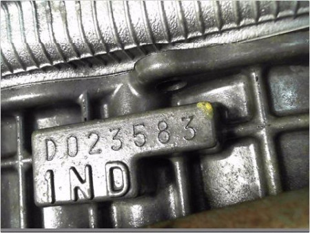 MOTEUR DIESEL TOYOTA YARIS 2003-2005 1.4 D-4D 