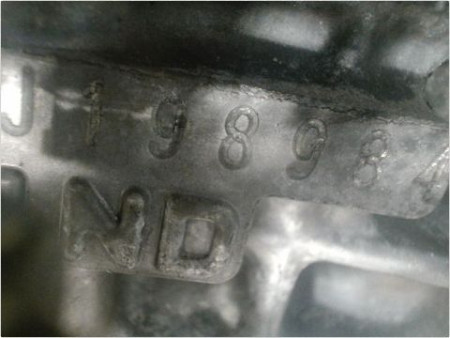 MOTEUR DIESEL TOYOTA YARIS 1.4 D 