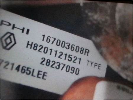 MOTEUR DIESEL RENAULT CLIO 1.5 dCi