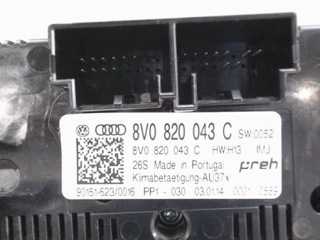 COMMANDE DE CHAUFFAGE AUDI A3