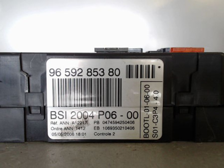 BOITIER GESTION HABITACLE PEUGEOT 207