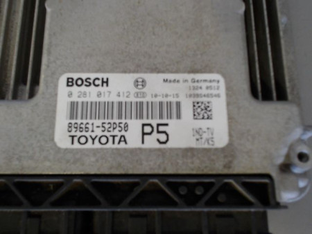 CALCULATEUR MOTEUR TOYOTA VERSO-S
