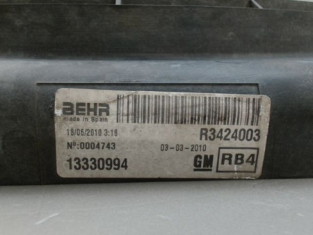MOTEUR VENTILATEUR RADIATEUR OPEL MERIVA