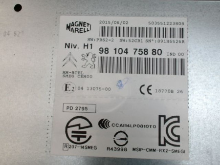 AUTORADIO PEUGEOT 308
