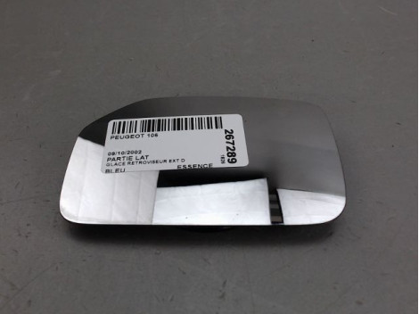 GLACE RETROVISEUR EXT D PEUGEOT 106
