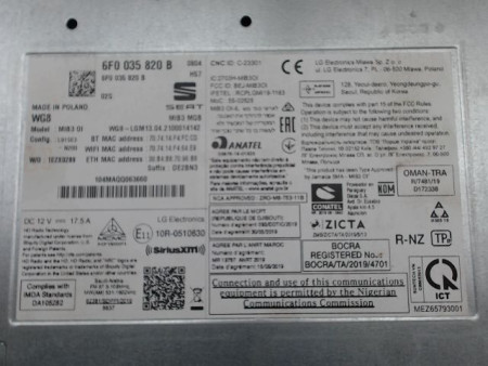 AUTORADIO SEAT IBIZA