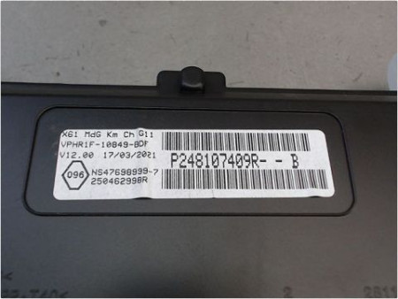 BLOC COMPTEURS RENAULT KANGOO