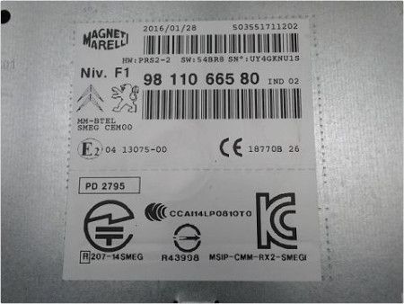 AUTORADIO PEUGEOT 2008