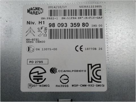 AUTORADIO PEUGEOT 308