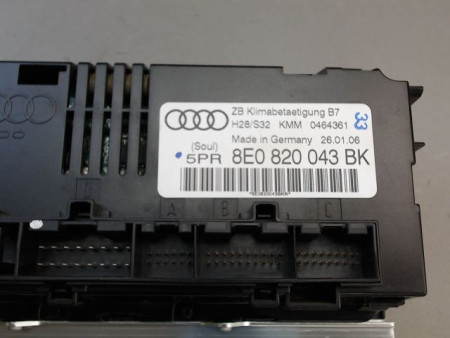 COMMANDE DE CHAUFFAGE AUDI A4